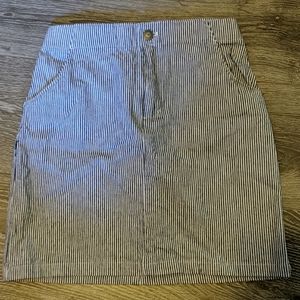 Hollister | Pinstripe Mini Skirt